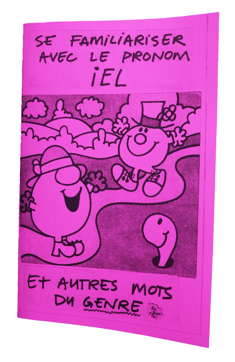 se familiariser avec le pronom iel zine