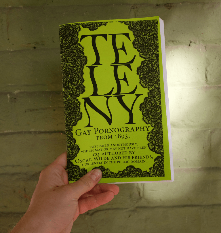 Teleny, an anonymous novel possibly co-written by Oscar Wilde, in zine form - Image 3