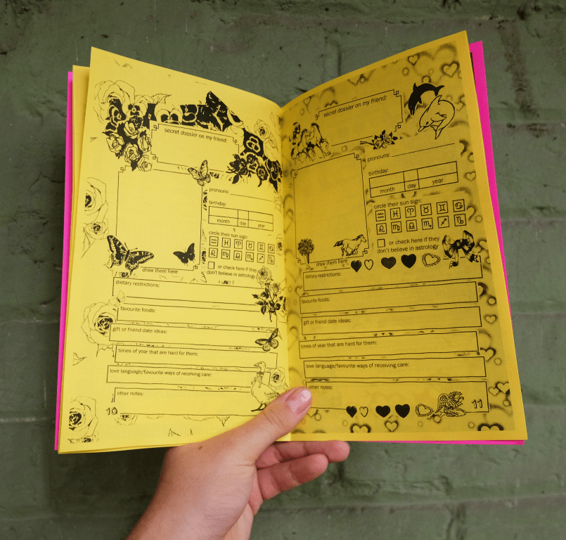 my secret friendship dossier (print) - Image 6